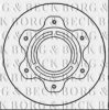 BORG & BECK BBD6026S Brake Disc